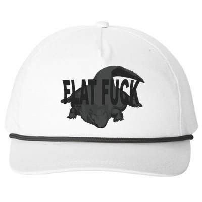 Flat Fuck Gators Snapback Five-Panel Rope Hat