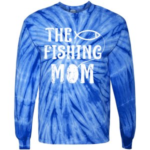 Funny Fishing Gift Tie-Dye Long Sleeve Shirt