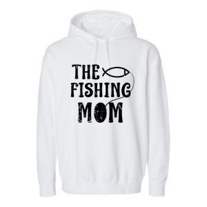 Funny Fishing Gift Garment-Dyed Fleece Hoodie