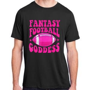 Fantasy Football Goddess Cute Draft Party Adult ChromaSoft Performance T-Shirt