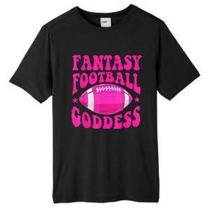 Fantasy Football Goddess Cute Draft Party Tall Fusion ChromaSoft Performance T-Shirt