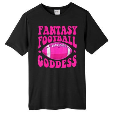 Fantasy Football Goddess Cute Draft Party Tall Fusion ChromaSoft Performance T-Shirt