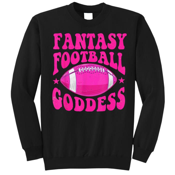 Fantasy Football Goddess Cute Draft Party Tall Sweatshirt