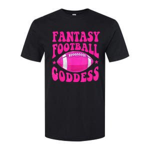 Fantasy Football Goddess Cute Draft Party Softstyle CVC T-Shirt