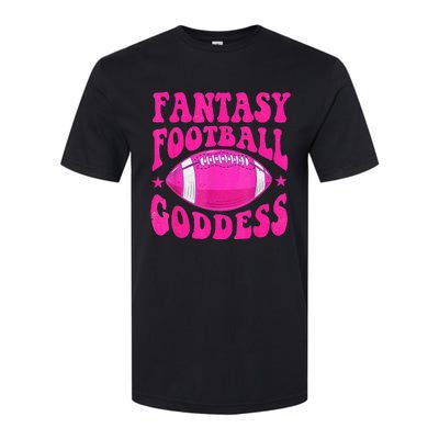 Fantasy Football Goddess Cute Draft Party Softstyle CVC T-Shirt