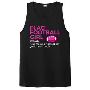 Flag Football Girl Definition PosiCharge Competitor Tank