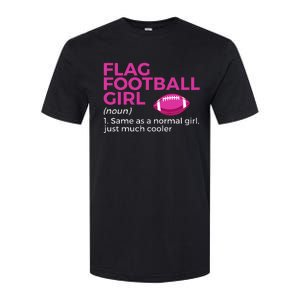 Flag Football Girl Definition Softstyle CVC T-Shirt