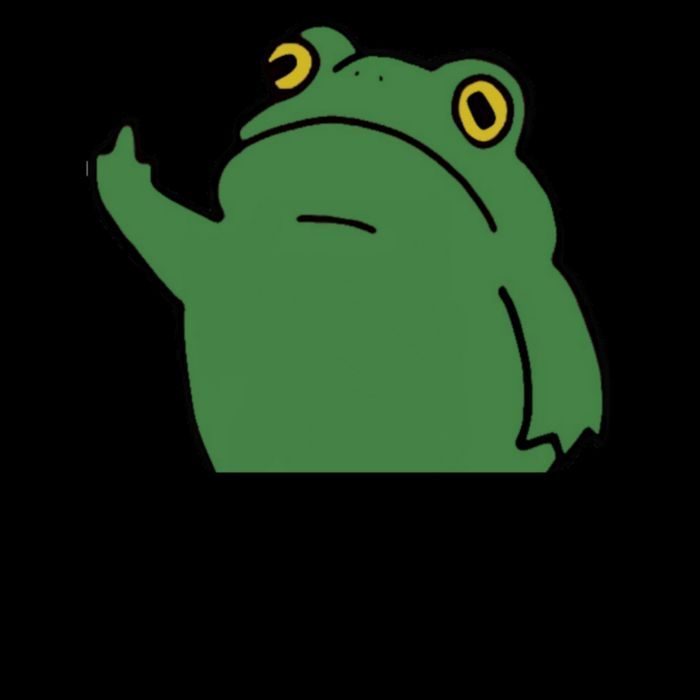 Funny Frog Go Frog Yourself! Gift 7-Panel Snapback Hat