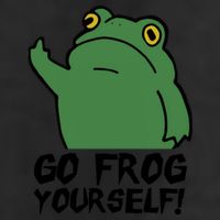 Funny Frog Go Frog Yourself! Gift 25L Jumbo Tote