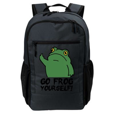 Funny Frog Go Frog Yourself! Gift Daily Commute Backpack