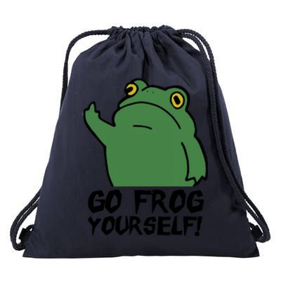 Funny Frog Go Frog Yourself! Gift Drawstring Bag