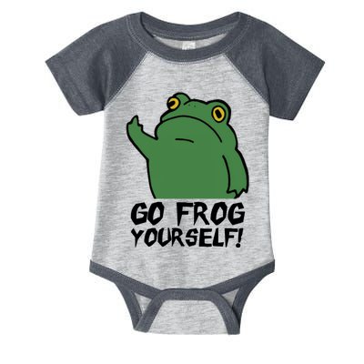 Funny Frog Go Frog Yourself! Gift Infant Baby Jersey Bodysuit