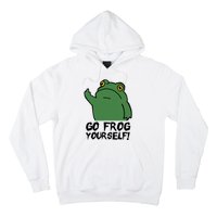 Funny Frog Go Frog Yourself! Gift Hoodie