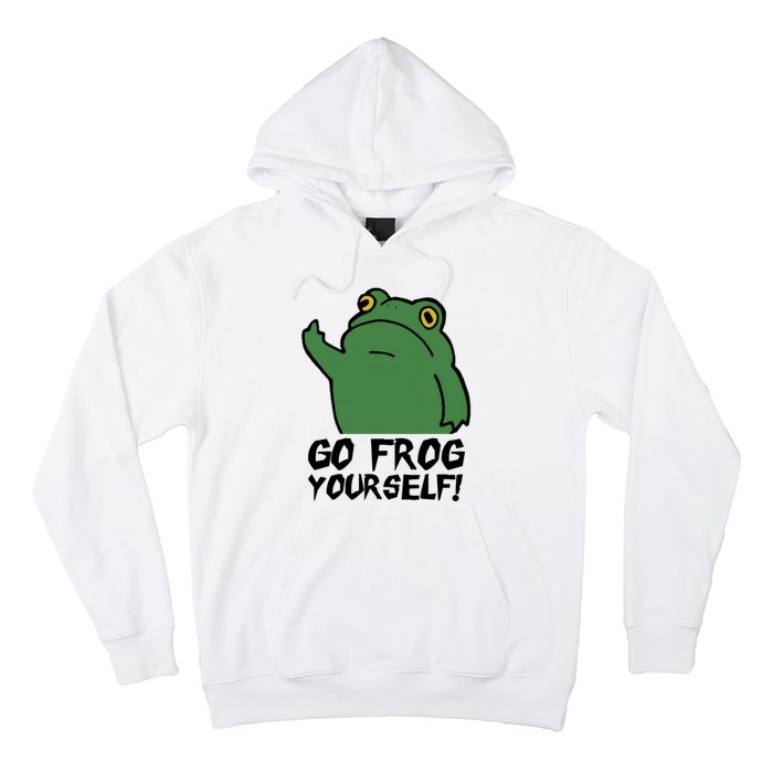 Funny Frog Go Frog Yourself! Gift Hoodie