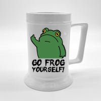 Funny Frog Go Frog Yourself! Gift Beer Stein