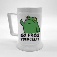 Funny Frog Go Frog Yourself! Gift Beer Stein