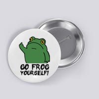 Funny Frog Go Frog Yourself! Gift Button