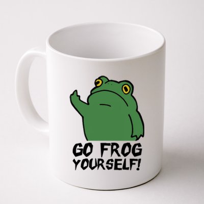 Funny Frog Go Frog Yourself! Gift Coffee Mug