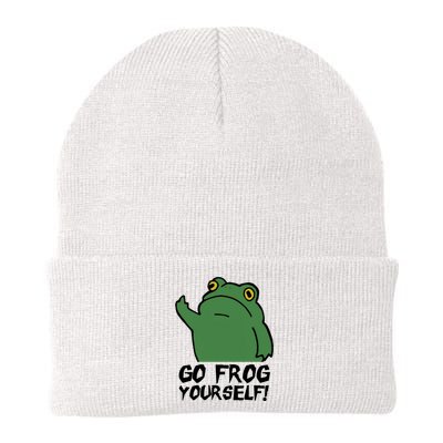 Funny Frog Go Frog Yourself! Gift Beanie