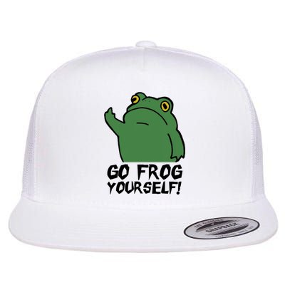 Funny Frog Go Frog Yourself! Gift Flatbill Hat