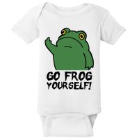 Funny Frog Go Frog Yourself! Gift Baby Bodysuit