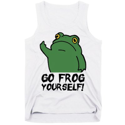 Funny Frog Go Frog Yourself! Gift Tank Top