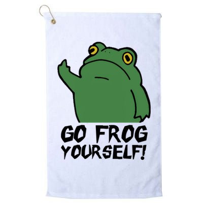 Funny Frog Go Frog Yourself! Gift Golf Towel