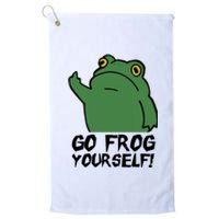 Funny Frog Go Frog Yourself! Gift Platinum Collection Golf Towel