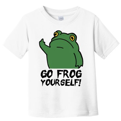 Funny Frog Go Frog Yourself! Gift Toddler T-Shirt