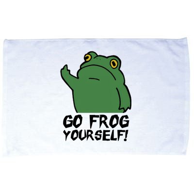 Funny Frog Go Frog Yourself! Gift Microfiber Hand Towel