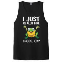 Funny Frog Gift For Cool Tadpole Frog Lover PosiCharge Competitor Tank