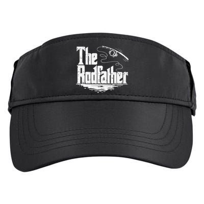 Funny Fishing Gift The Rodfather Adult Drive Performance Visor
