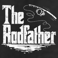 Funny Fishing Gift The Rodfather Beanie