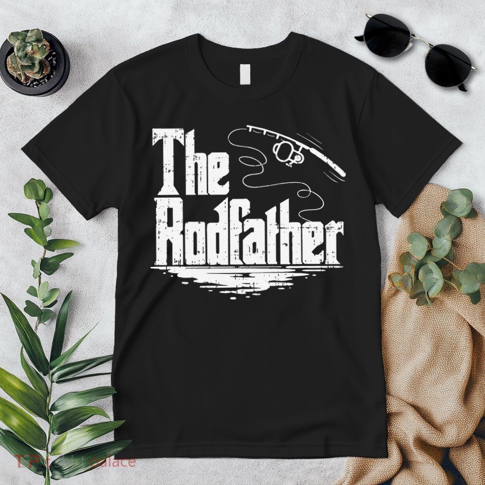 Funny Fishing Gift The Rodfather Premium T-Shirt