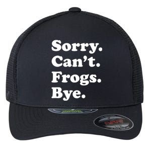 Funny Frog Gift For Flexfit Unipanel Trucker Cap