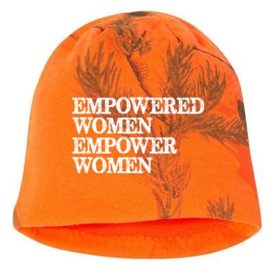 Feminist Funny Gift Funny Gift Empowered Empower Feminism Gift Kati - Camo Knit Beanie