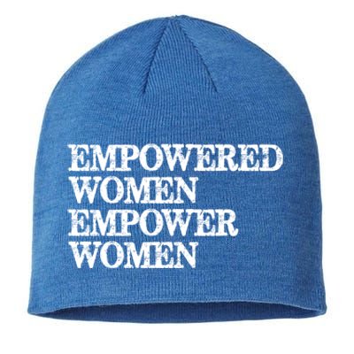 Feminist Funny Gift Funny Gift Empowered Empower Feminism Gift Sustainable Beanie