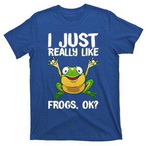 Funny Frog Gift Cool Tadpole Frog Lover Cool Gift T-Shirt