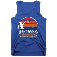 Fly Fishing Grandma Funny Fisher Mom Funny Gift Tank Top