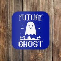 Funny Future Ghost Paranormal Halloween Coaster