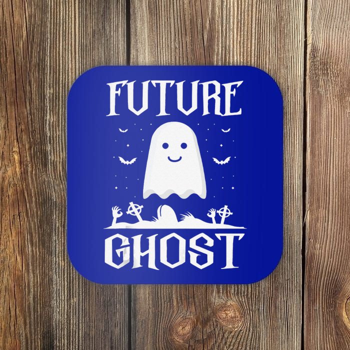 Funny Future Ghost Paranormal Halloween Coaster