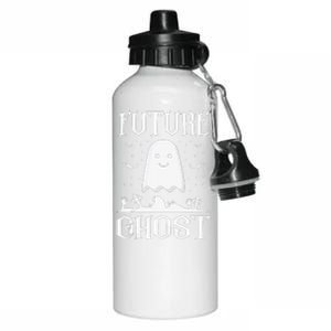 Funny Future Ghost Paranormal Halloween Aluminum Water Bottle