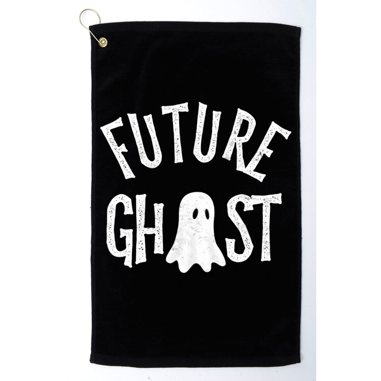 Funny Future Ghost Halloween Scary Costume For And Adults Cute Gift Golf Towel