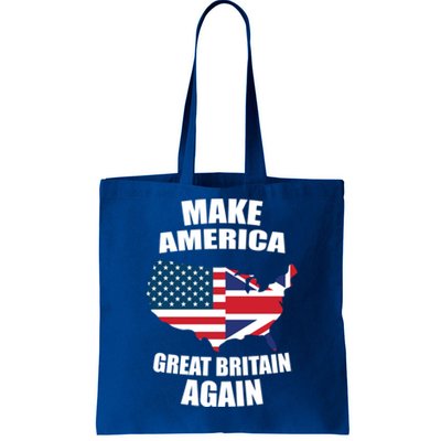 Funny Flag Gift Cute Gift Make America Great Britain Again Gift Tote Bag