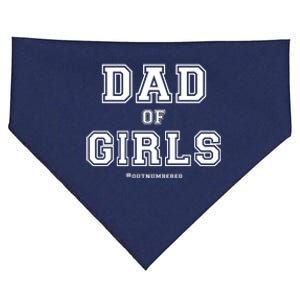 Funny Father Gift From Daughters USA-Made Doggie Bandana