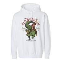 Funny Flo Grown Florida Rodeo Garment-Dyed Fleece Hoodie