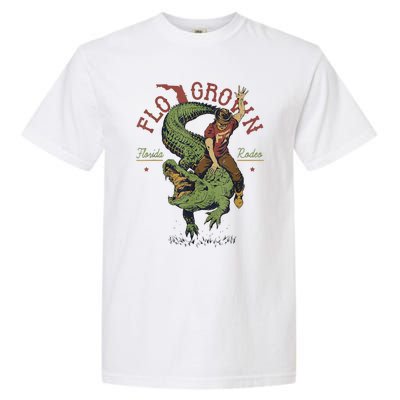 Funny Flo Grown Florida Rodeo Garment-Dyed Heavyweight T-Shirt