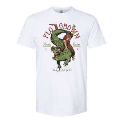 Funny Flo Grown Florida Rodeo Softstyle CVC T-Shirt