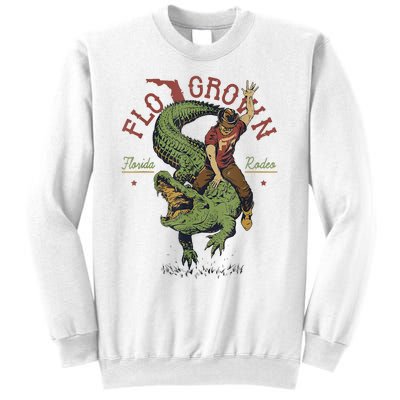 Funny Flo Grown Florida Rodeo Sweatshirt