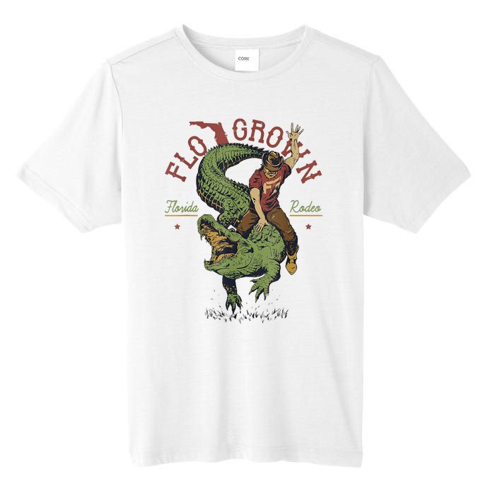 Funny Flo Grown Florida Rodeo Tall Fusion ChromaSoft Performance T-Shirt